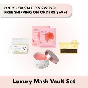 [R]Korean Beauty Luxury Mask Vault Bundle of 4 Mask Sets